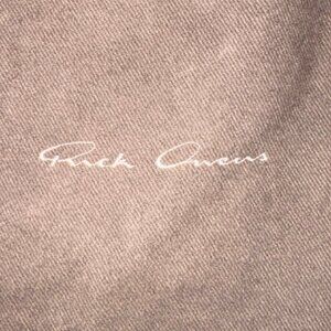 Rick Owens drkshdw brown canvas tote bag  NWOT